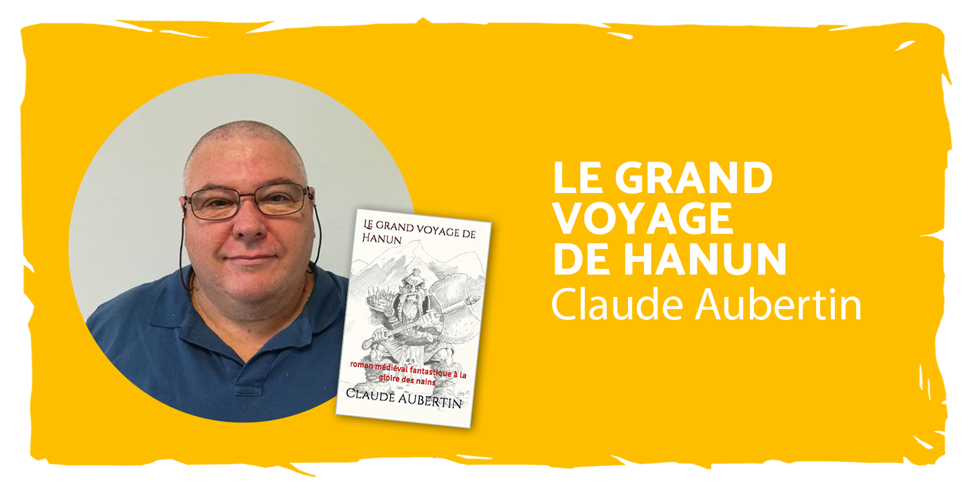 Couverture du Grand Voyage de Hanun de Claude Aubertin.
