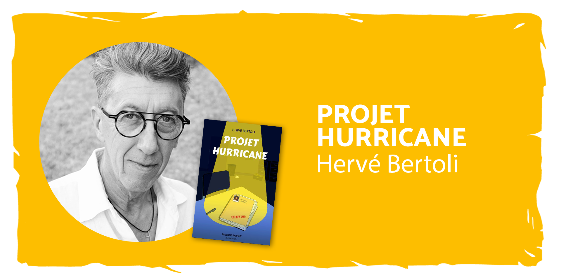 Couverture le Projet Hurricane d'Hervé Bertoli.